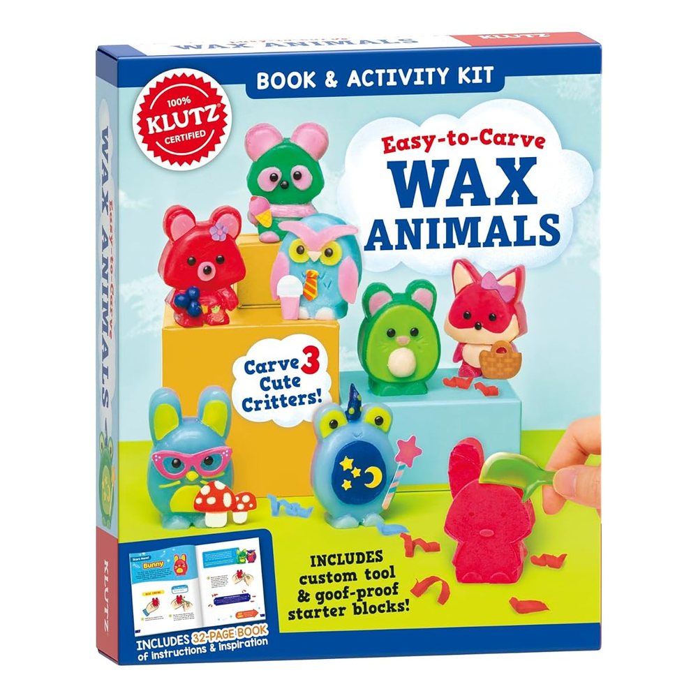 Klutz Easy-to-Carve Wax Animals