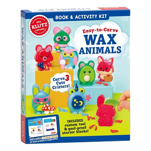 Klutz Easy-to-Carve Wax Animals