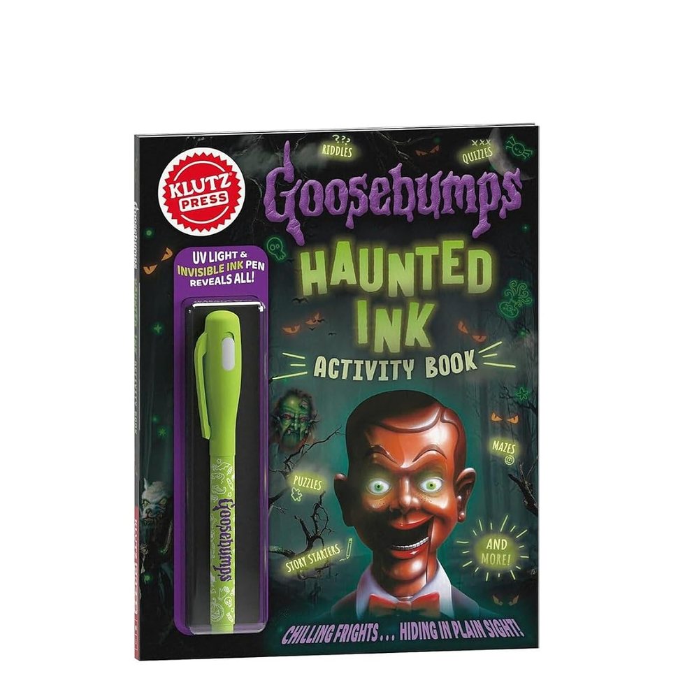 Klutz Goosebumps Haunted Ink Activity Book