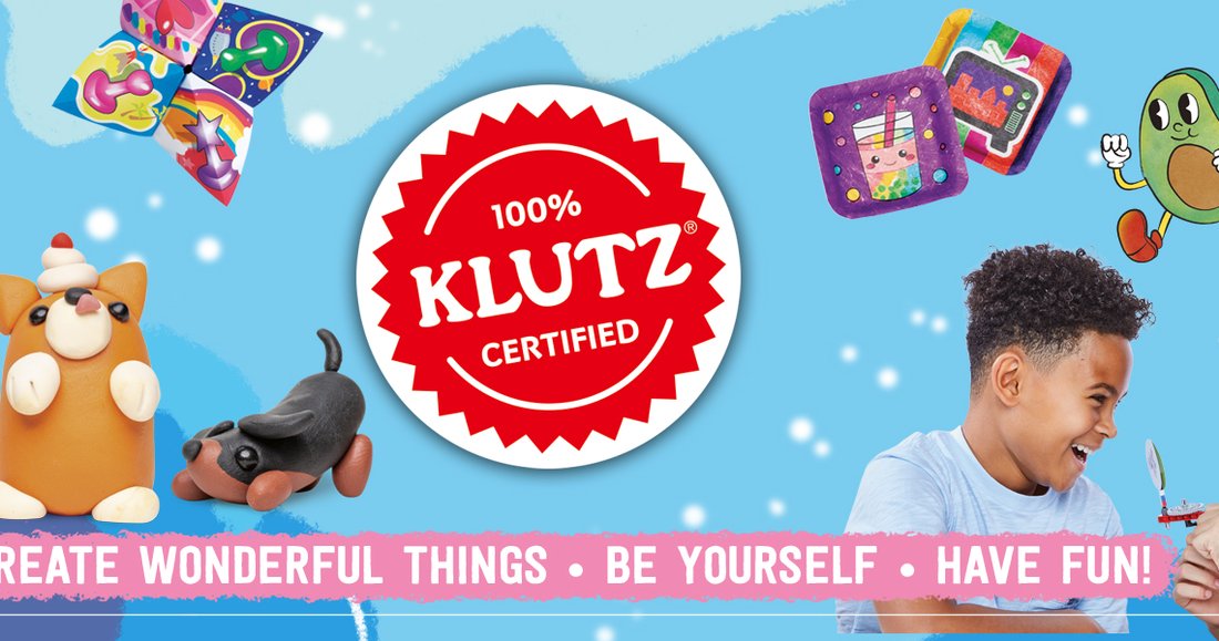 Klutz 100% certified seal with clay animals and paper crafts