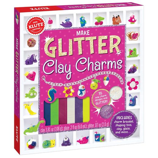 Klutz Make Glitter Clay Charms