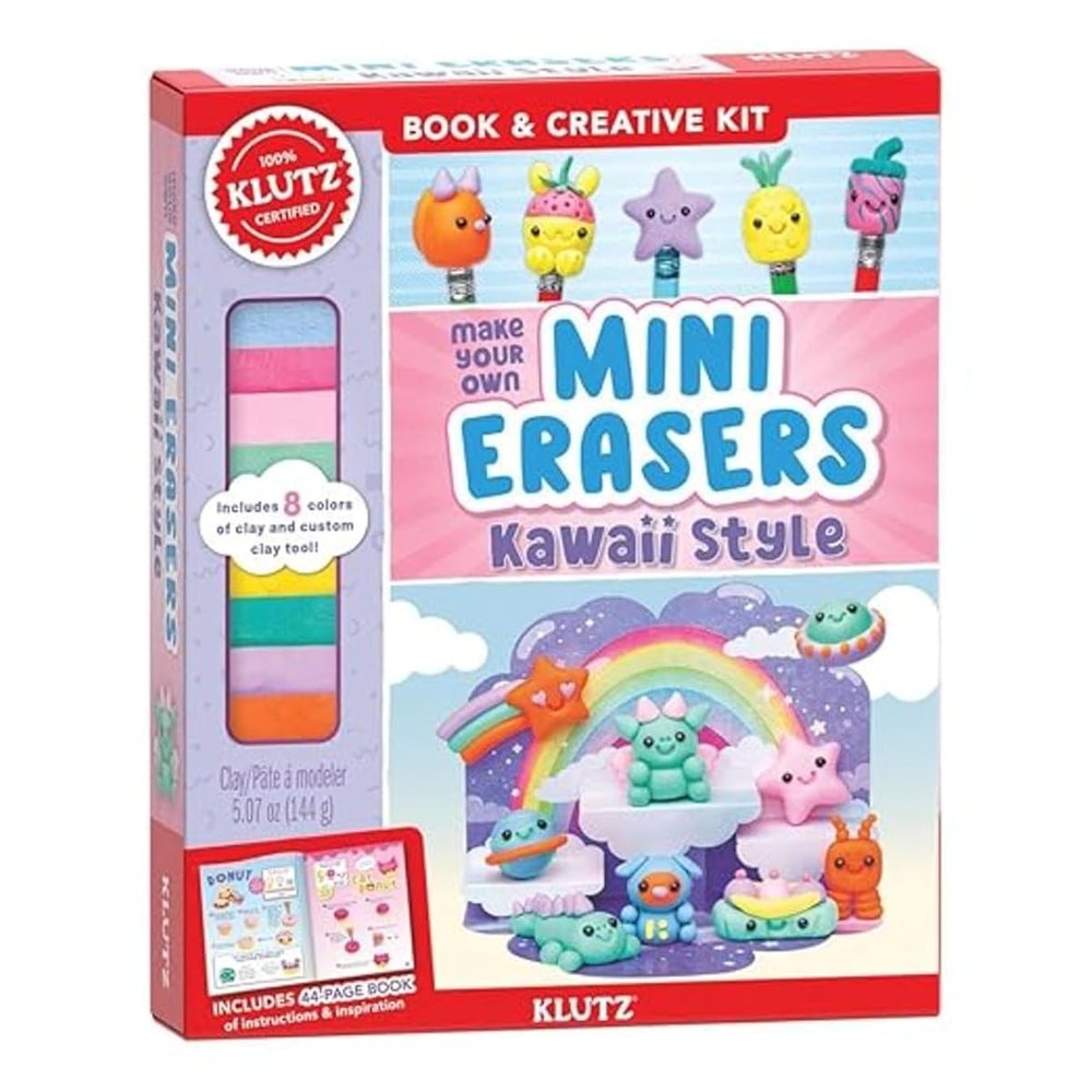 Klutz Make Your Own Mini Erasers: Kawaii