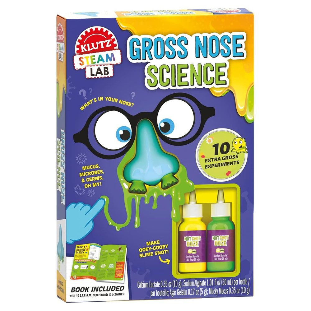 Klutz Maker Lab: Gross Nose Science