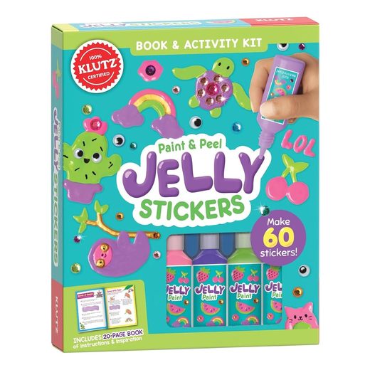 Klutz Paint & Peel Jelly Stickers