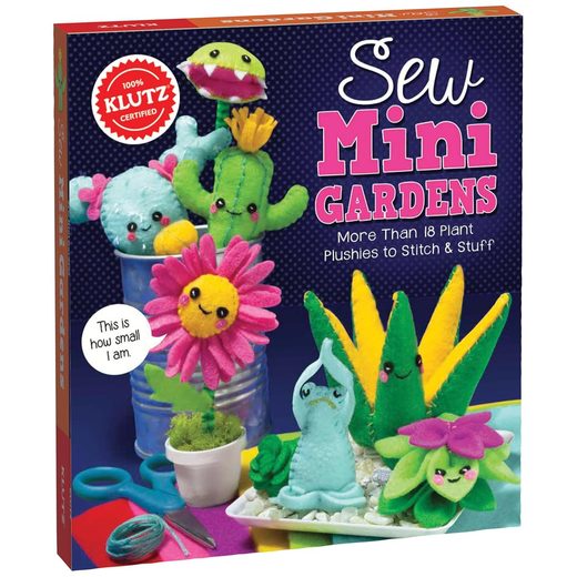 Klutz Sew Mini Gardens