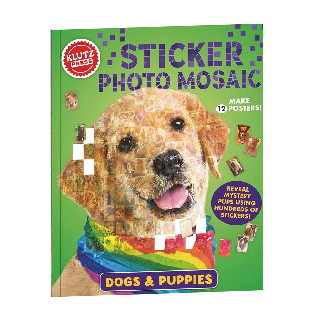 Klutz Sticker Photo Mosaic: Dogs & Puppies