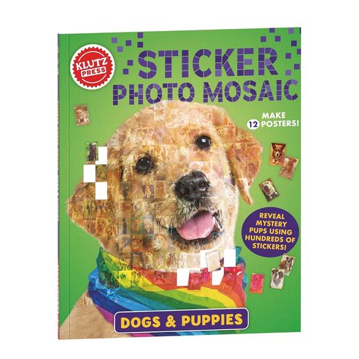 Klutz Sticker Photo Mosaic: Dogs & Puppies