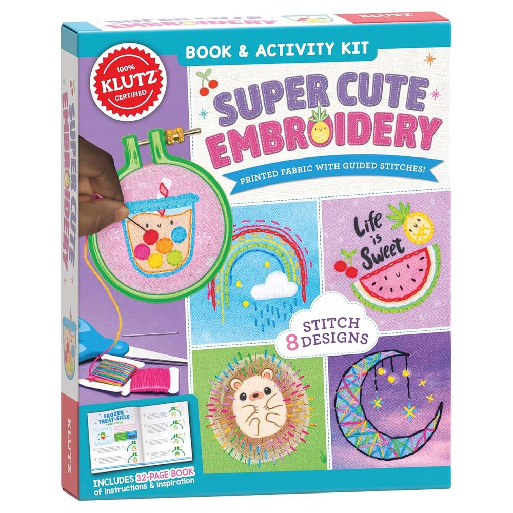 Klutz Super Cute Embroidery